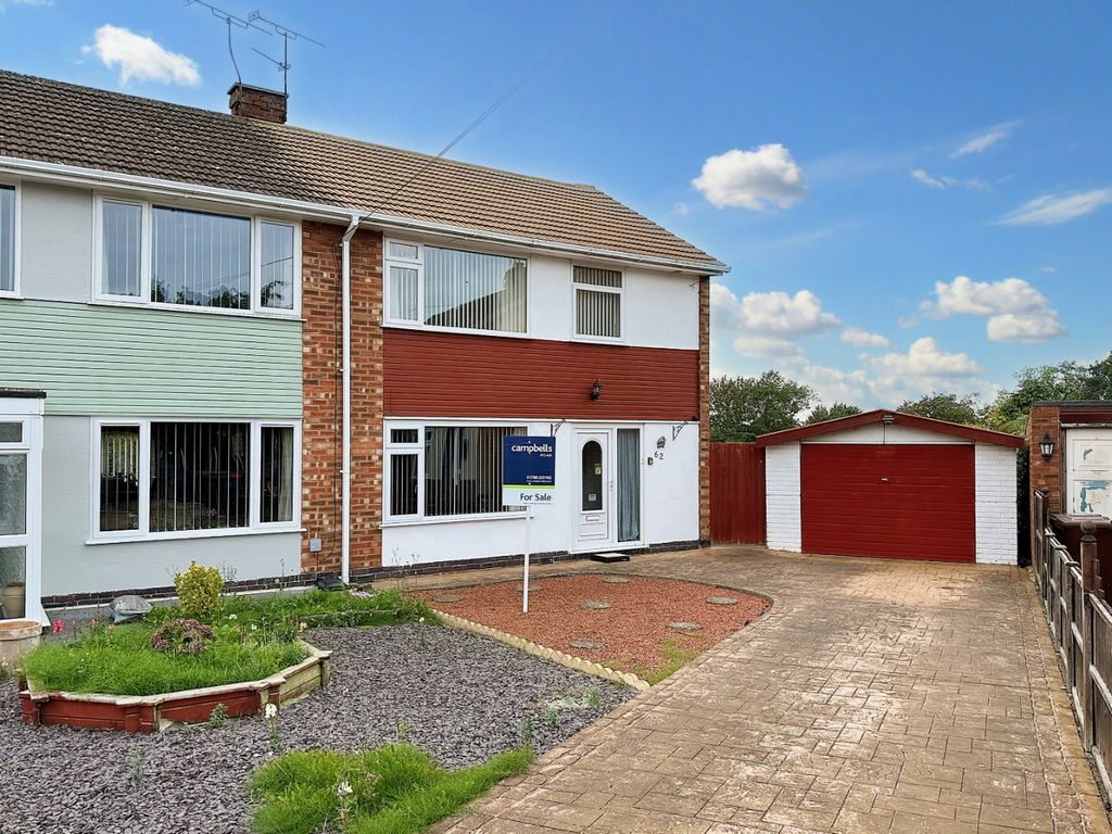 3 bed semi-detached house for sale in King Style Close, Crick NN6, £310,000