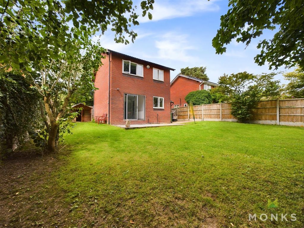 3 bed detached house for sale in Corner Lane, Bicton Heath, Shrewsbury SY3, £318,500