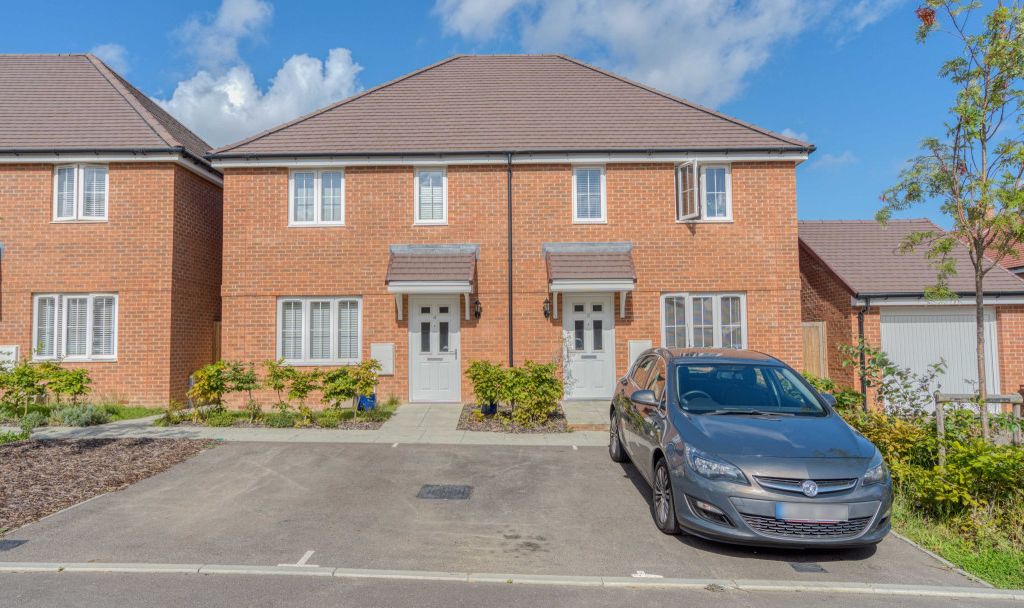 2 bed semi-detached house for sale in Colvin Drive, Paddock Wood, Tonbridge TN12, £150,000
