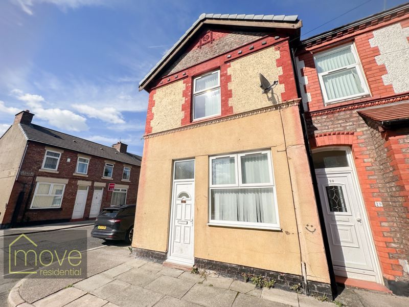 3 bed end terrace house for sale in Canterbury Street, Garston, Liverpool L19, £130,000
