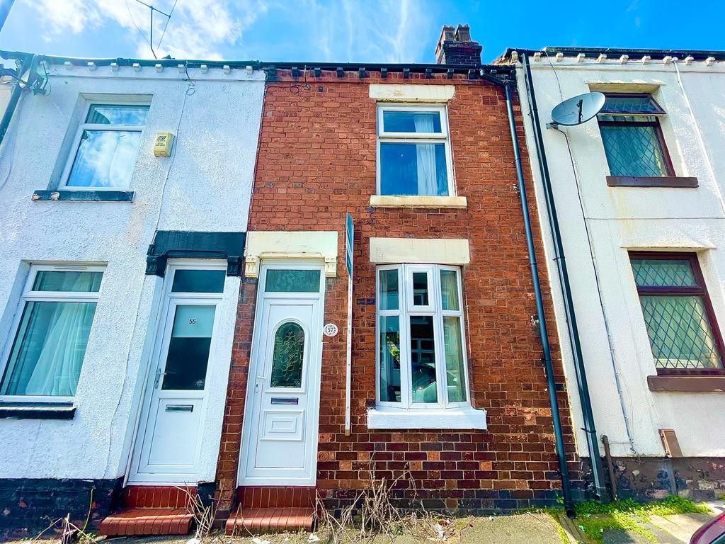2 bed terraced house for sale in St. Michaels Road, Stoke-On-Trent ST6, £65,000
