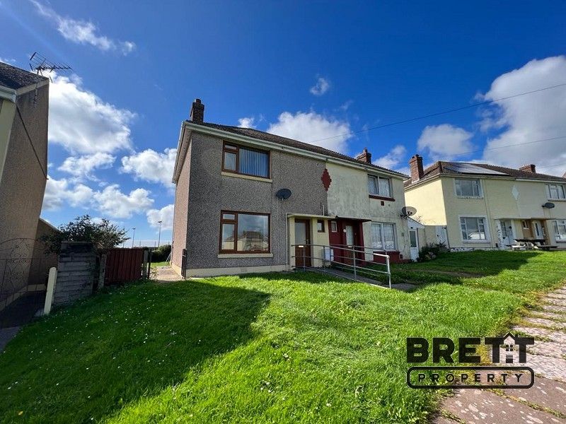 2 bed semi-detached house for sale in Picton Road, Hakin, Milford Haven, Pembrokeshire. SA73, £135,000