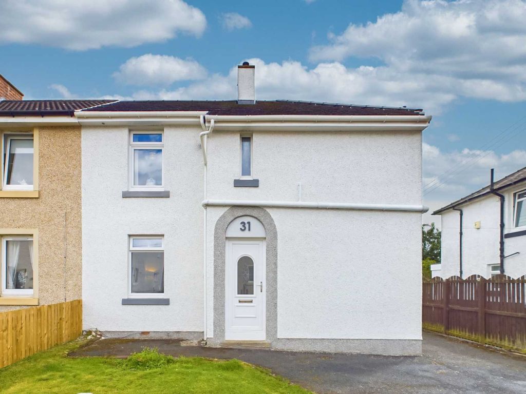 3 bed semi-detached house for sale in Garfield Avenue, Bellshill ML4, £150,000
