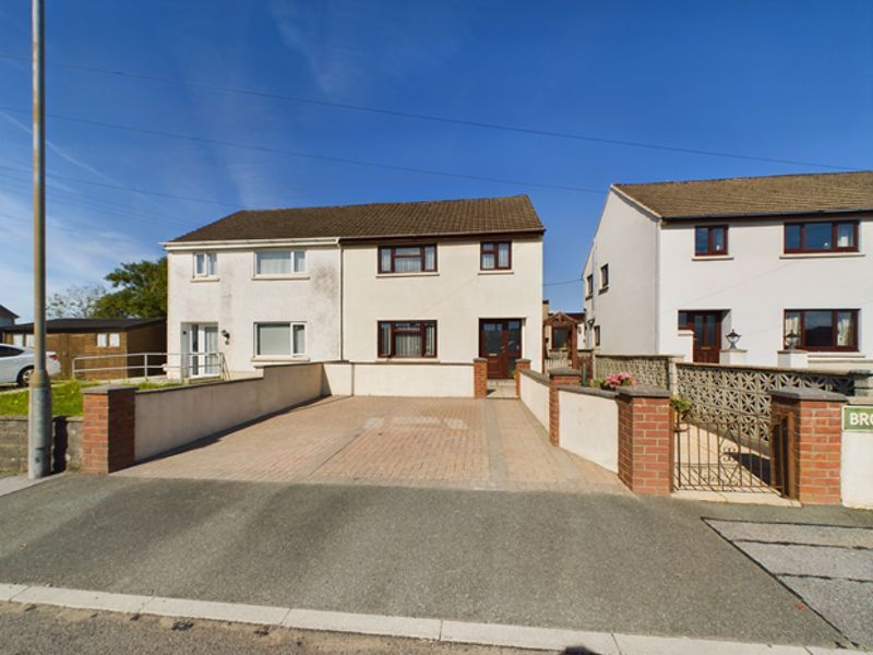 3 bed semi-detached house for sale in Rhydargaeau, Carmarthen SA32, £239,950