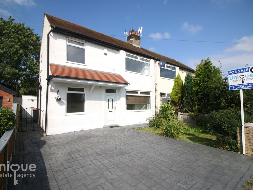 2 bed semi-detached house for sale in Branksome Avenue, Thornton-Cleveleys FY5, £149,999