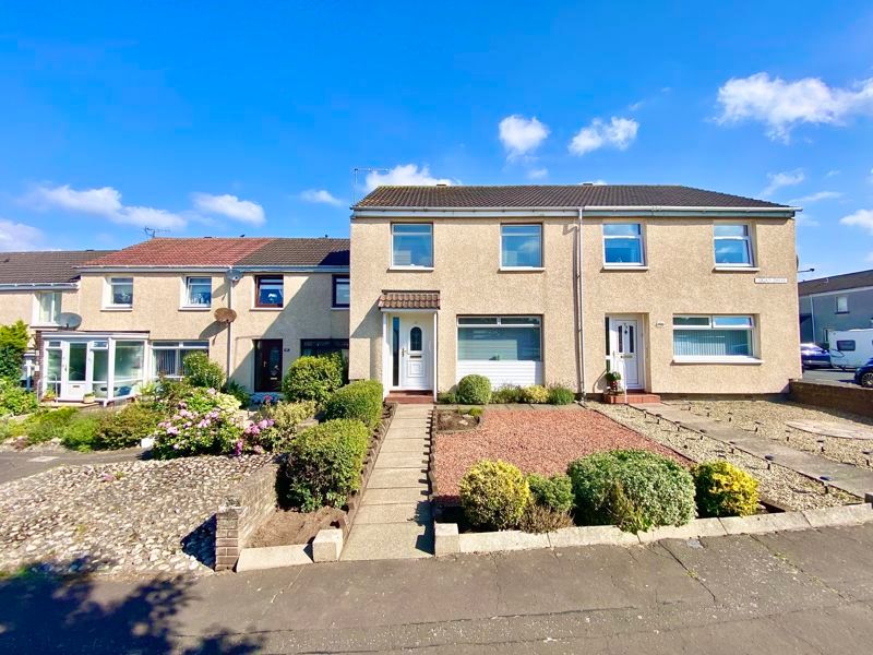 3 bed terraced house for sale in Logan Drive, Troon KA10, £115,000