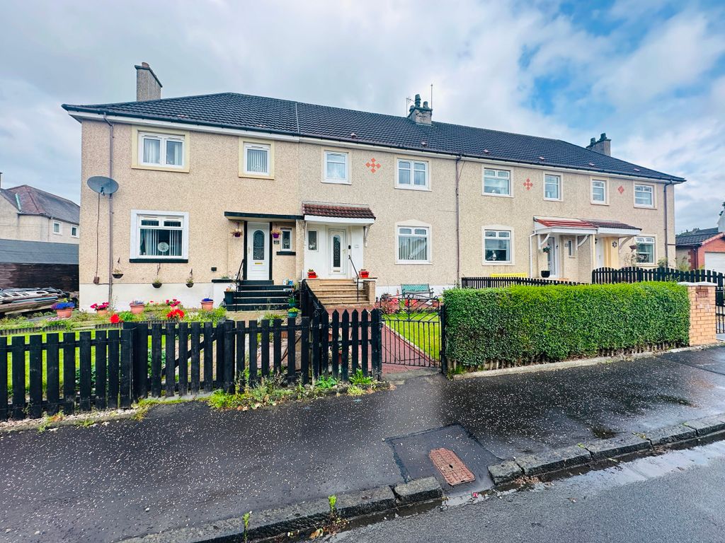 3 bed terraced house for sale in Wellside Avenue, Airdrie ML6, £99,995