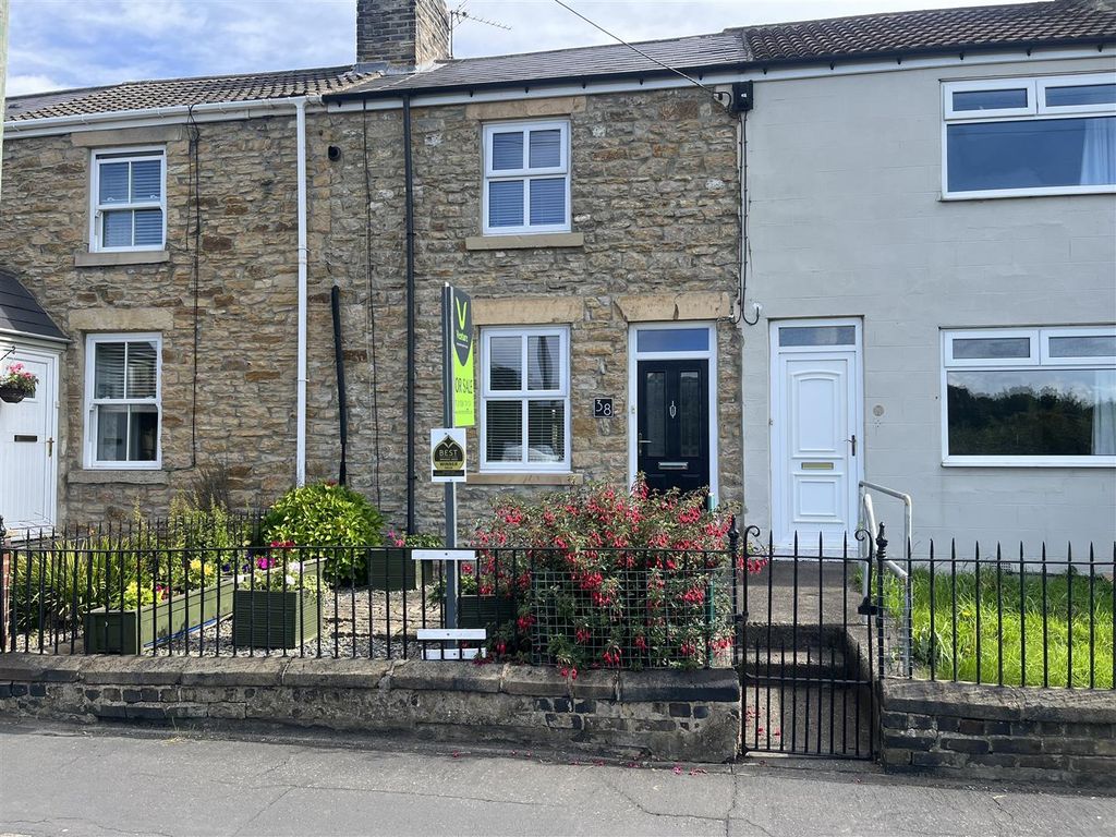 2 bed terraced house for sale in Valley Terrace, Howden Le Wear, Crook DL15, £90,000
