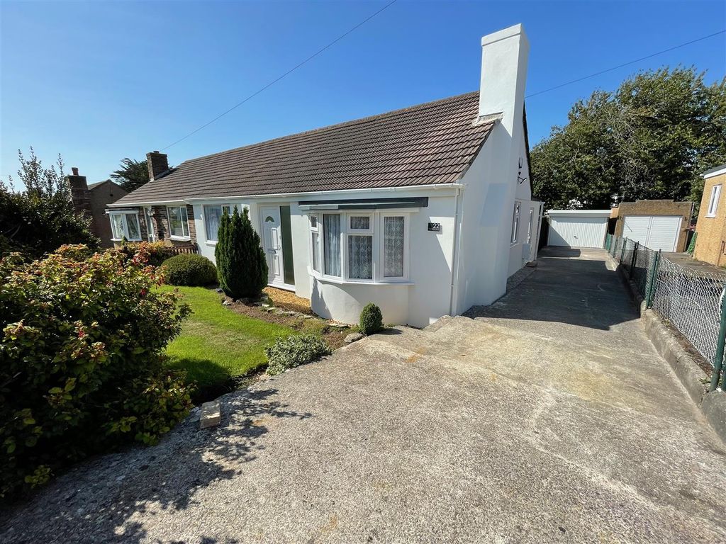 2 bed semi-detached bungalow for sale in Dunstone Close, Plymstock, Plymouth PL9, £295,000