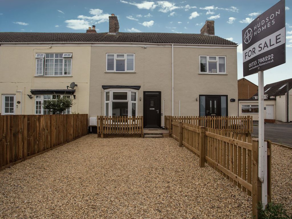 2 bed terraced house for sale in Cross Street, Farcet PE7, £194,995