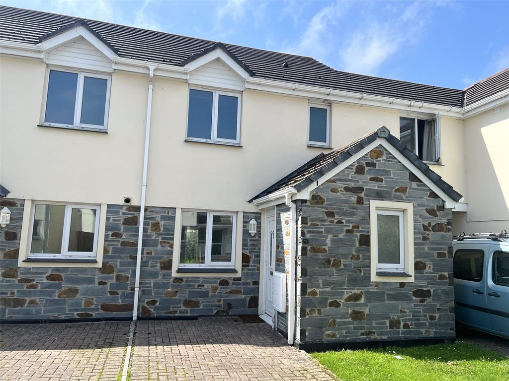 3 bed terraced house for sale in Springfields, Bugle, St. Austell, Cornwall PL26, £180,000