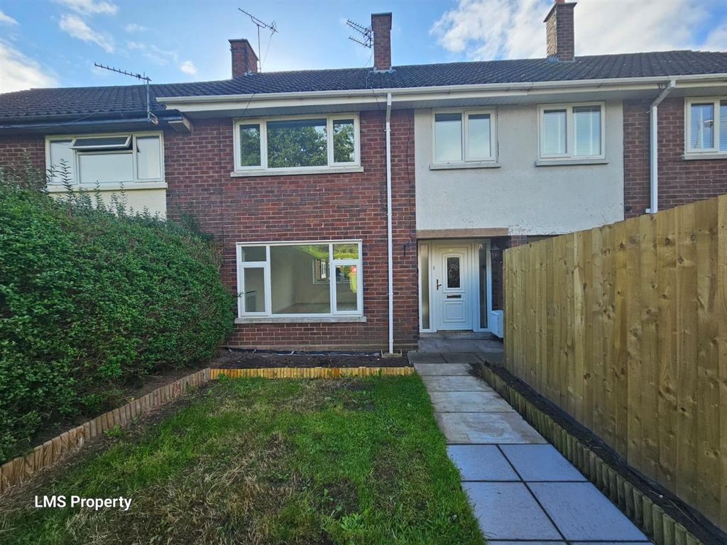 3 bed terraced house for sale in Caldy Way, Winsford CW7, £140,000