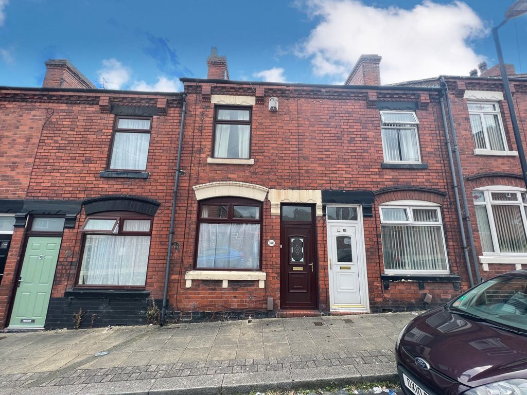 2 bed terraced house for sale in Ludlow Street, Stoke-On-Trent, Staffordshire ST1, £80,000