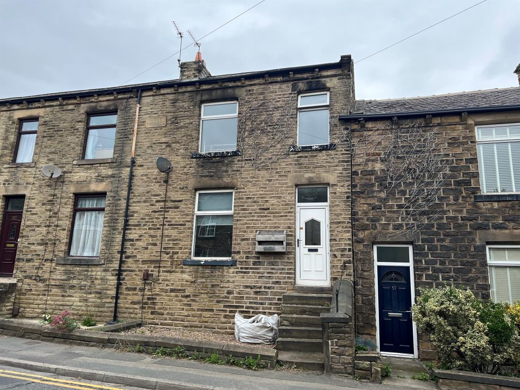 2 bed terraced house for sale in The Common, Dewsbury WF12, £140,000