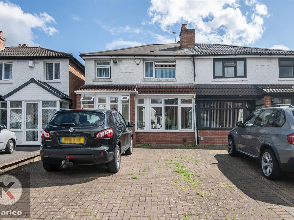 3 bed semi-detached house for sale in Solihull Lane, Hall Green, Birmingham B28, £275,000