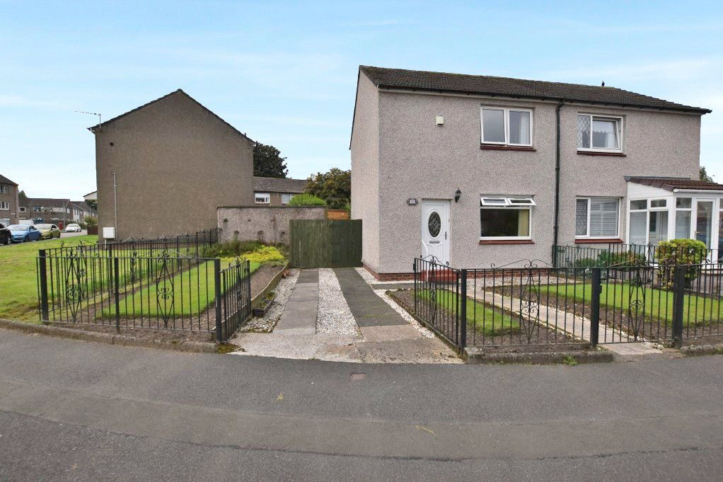 2 bed semi-detached house for sale in Lang Avenue, Renfrew, Renfrewshire PA4, £104,995