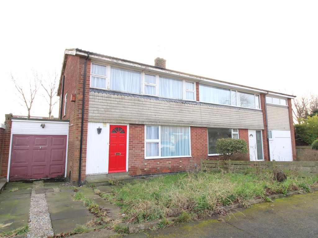 3 bed semi-detached house for sale in Pilton Road, Westerhope, Newcastle Upon Tyne NE5, £115,000
