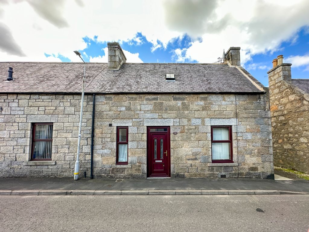2 bed end terrace house for sale in Littlejohn Street, Huntly AB54, £87,000