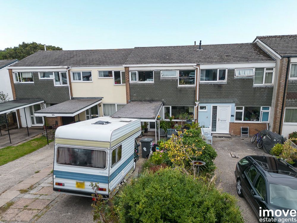 3 bed terraced house for sale in Higher Audley Avenue, Torquay TQ2, £220,000
