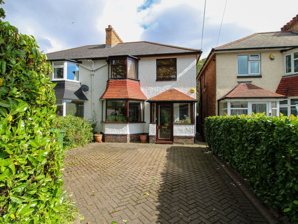 3 bed semi-detached house for sale in Ulverley Green Road, Solihull B92, £320,000