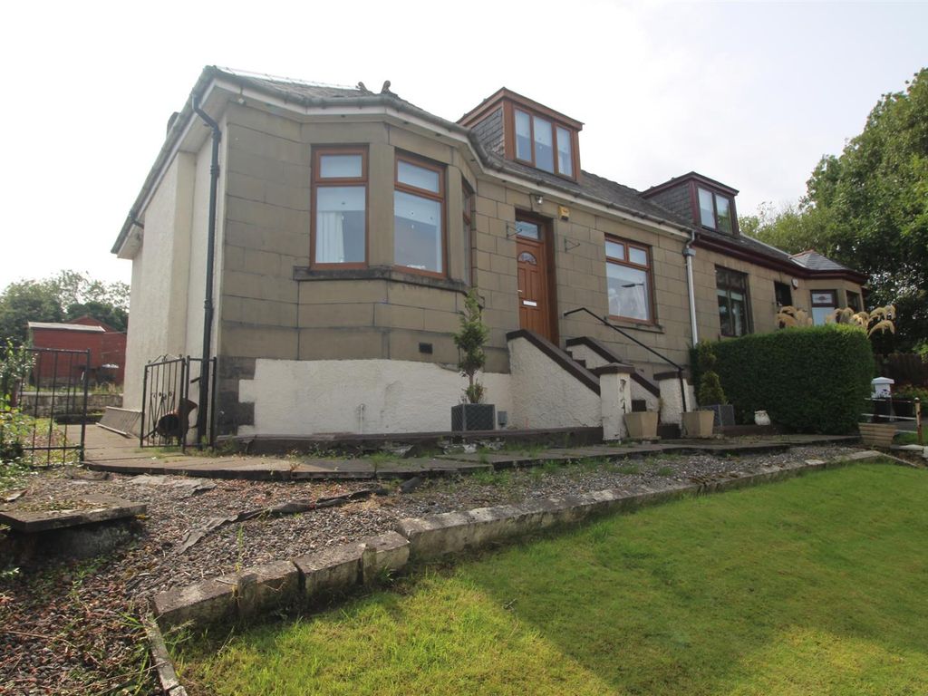 3 bed semi-detached bungalow for sale in Inverkip Road, Greenock PA16, £179,000