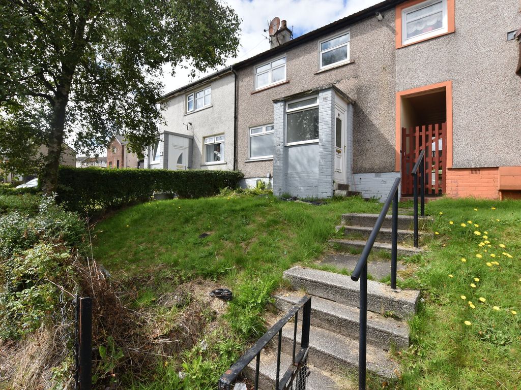 2 bed terraced house for sale in Caithness Road, Greenock PA16, £77,000