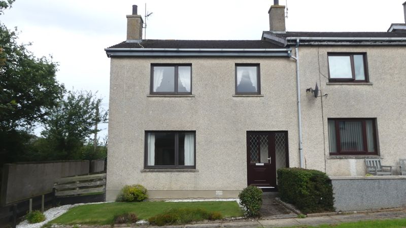 3 bed end terrace house for sale in Laurie Terrace, Thurso KW14, £76,500