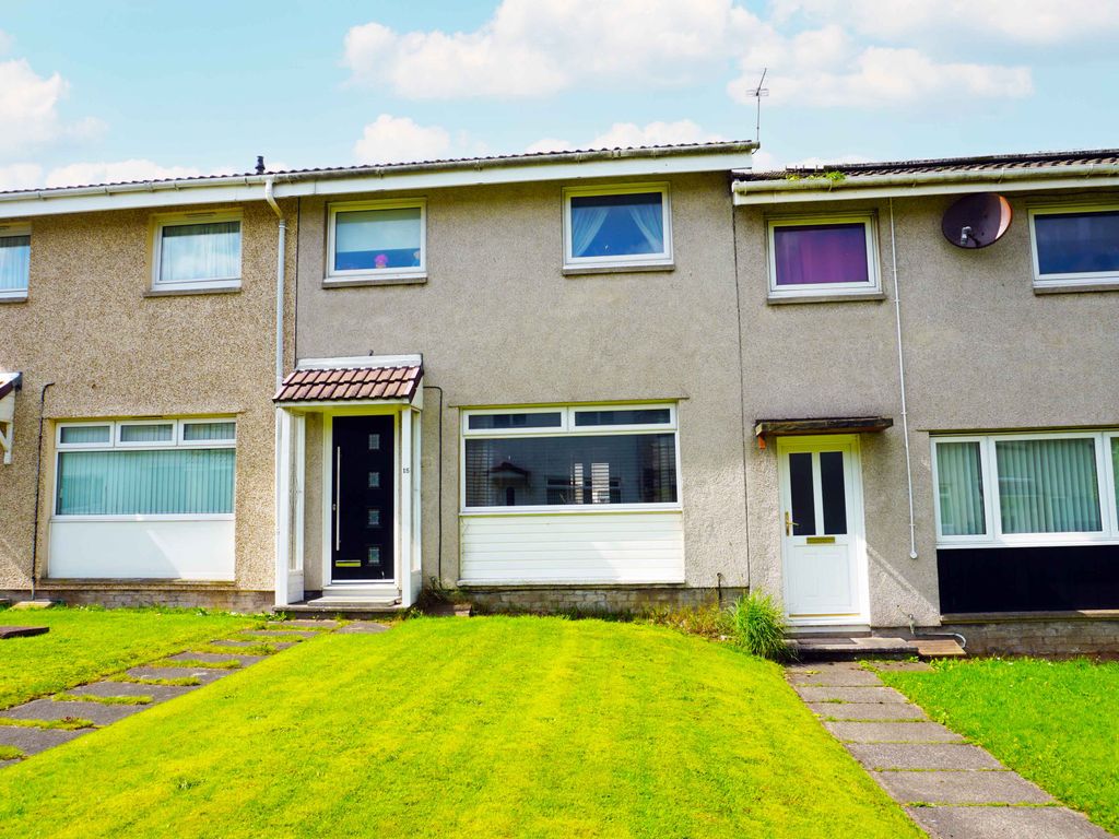 3 bed terraced house for sale in Redgrave, Calderwood, East Kilbride G74, £130,000