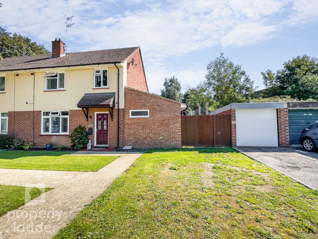 3 bed semi-detached house for sale in Barton Road, Badersfield, Norwich NR10, £285,000