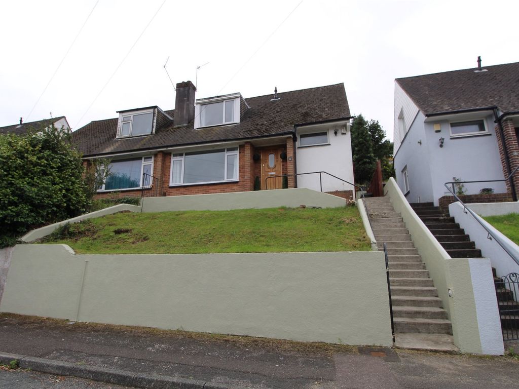 2 bed semi-detached house for sale in Overton Gardens, Plymouth PL3, £230,000