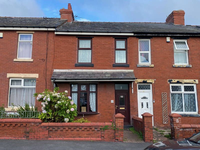 3 bed terraced house for sale in Salthouse Avenue, Blackpool FY1, £80,000