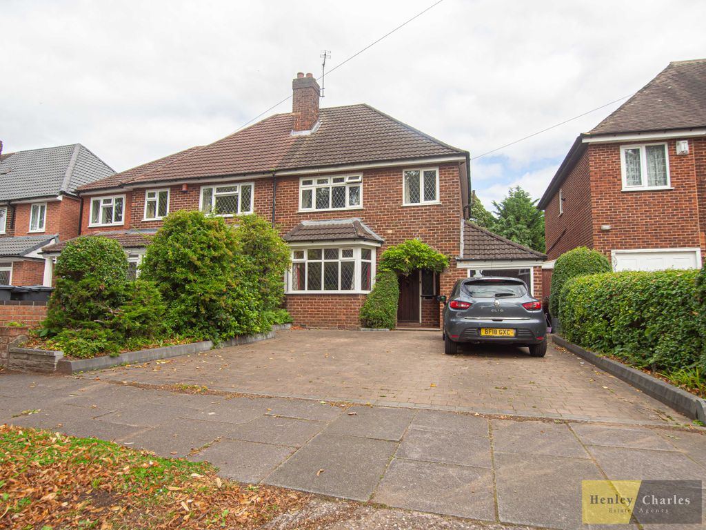 3 bed semi-detached house for sale in Underwood Road, Handsworth Wood, Birmingham B20, £325,000