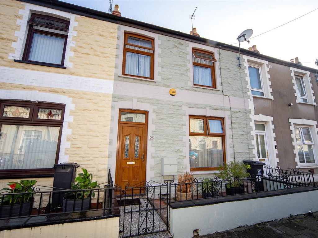 3 bed terraced house for sale in Harold Street, Cardiff CF24, £245,000