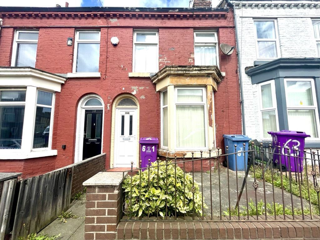 2 bed terraced house for sale in Selwyn Street, Liverpool L4, £65,000