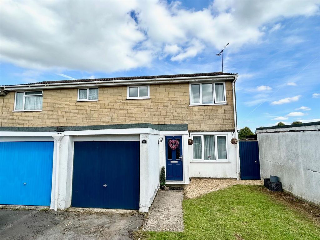 2 bed semi-detached house for sale in Culverwell Road, Chippenham SN14, £250,000