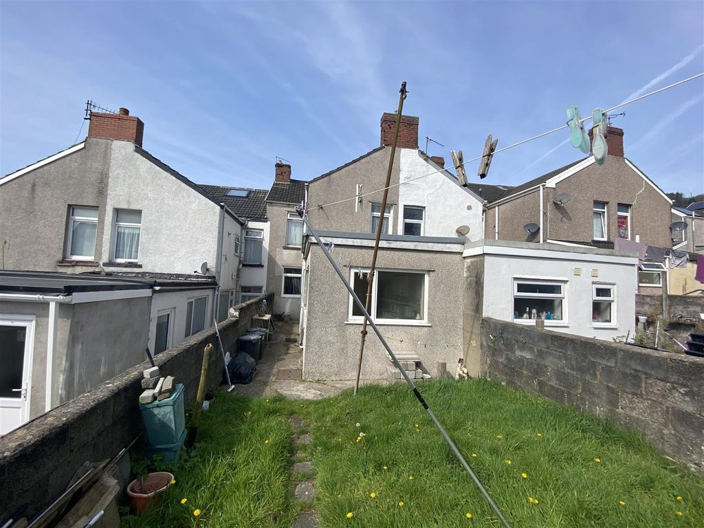 3 bed terraced house for sale in Pant Street, Port Tennant, Swansea SA1, £135,000