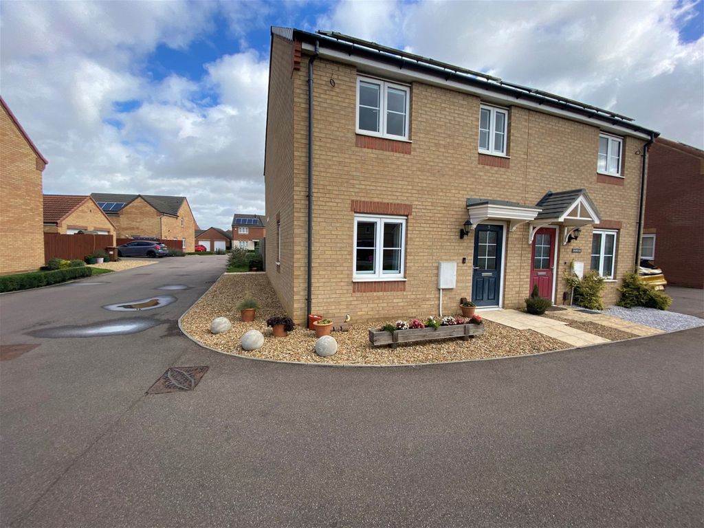 3 bed semi-detached house for sale in Foxglove Close, Whittlesey, Peterborough PE7, £117,500