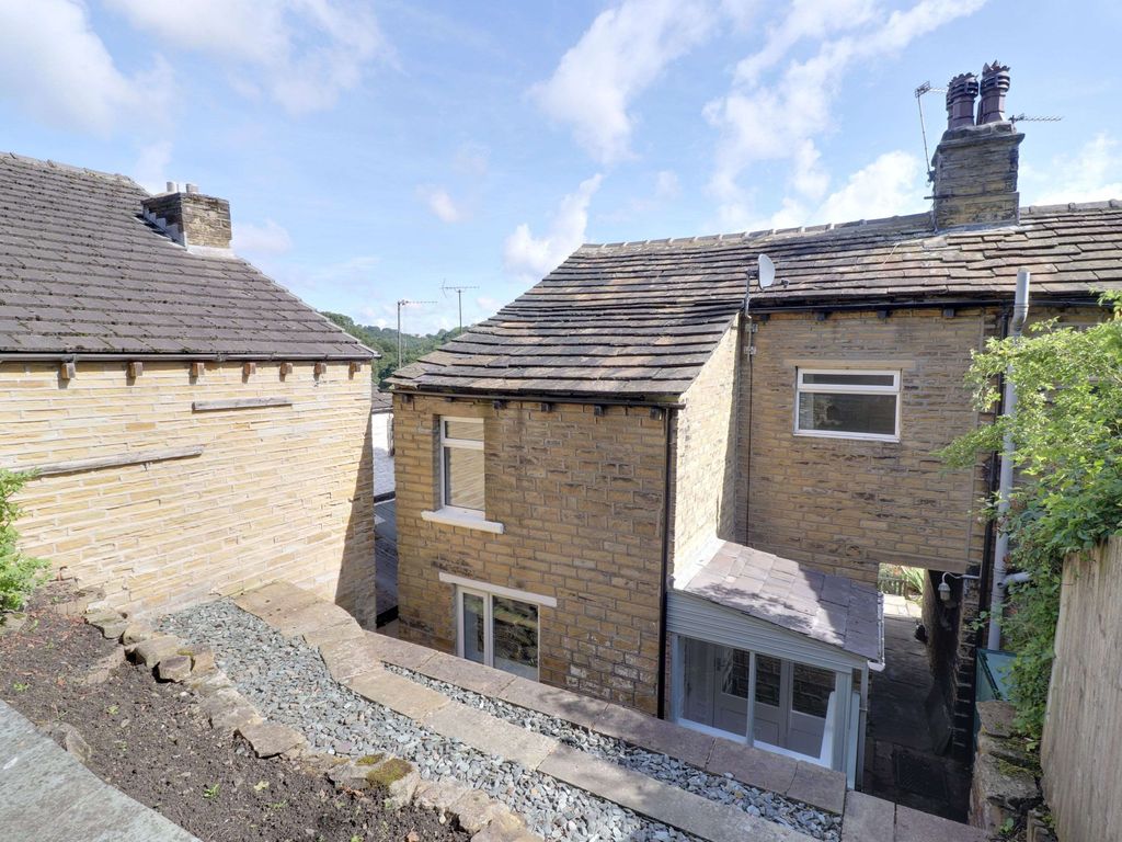 3 bed semi-detached house for sale in Bankfield Terrace, Armitage Bridge, Huddersfield HD4, £175,000