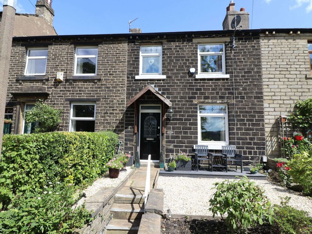 3 bed terraced house for sale in Taylor Hill Road, Berry Brow, Huddersfield HD4, £200,000