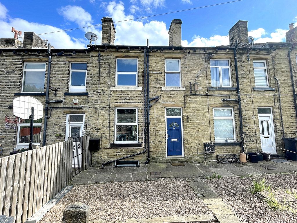 1 bed terraced house for sale in Providence Buildings, Southowram, Halifax HX3, £90,000