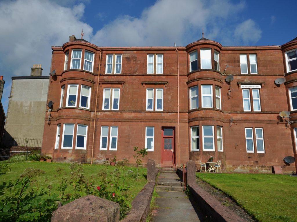 3 bed flat for sale in 2 Broughallan Gardens, Marine Parade, Dunoon PA23, £125,000