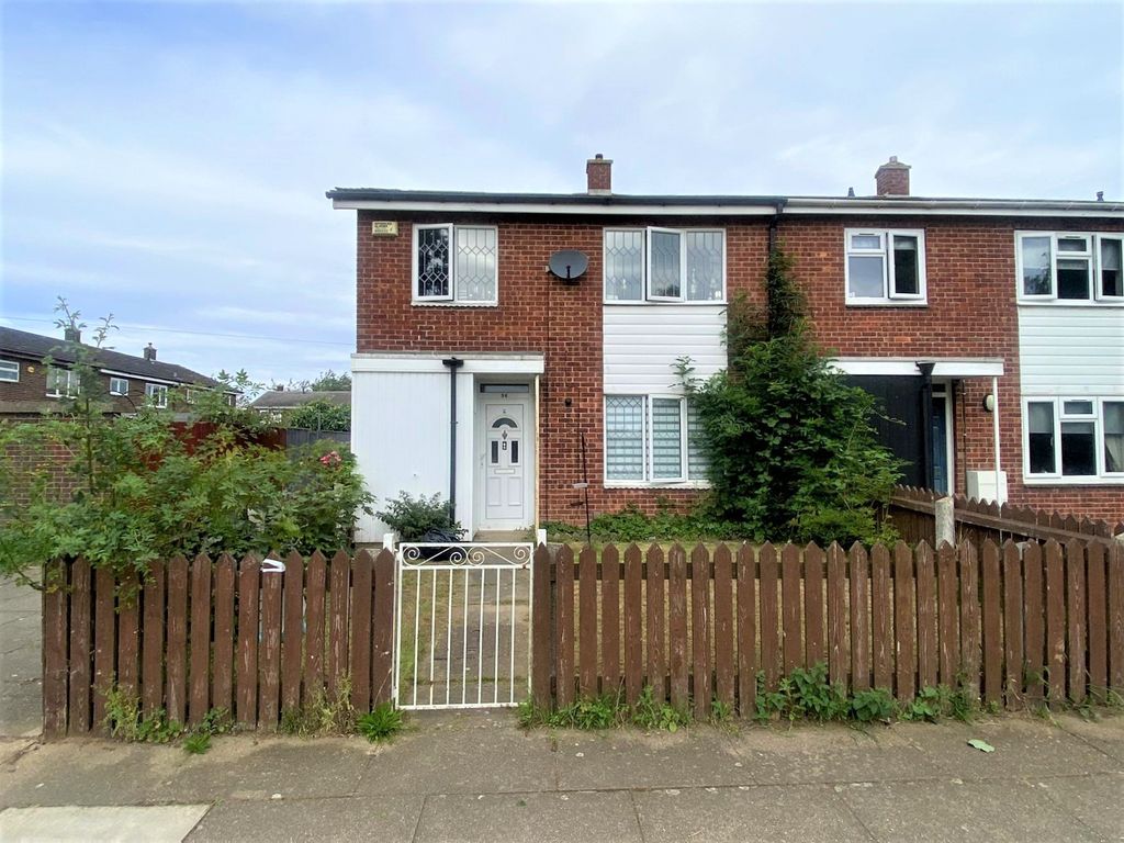 3 bed terraced house for sale in Binbrook Way, Grimsby DN37, £100,000