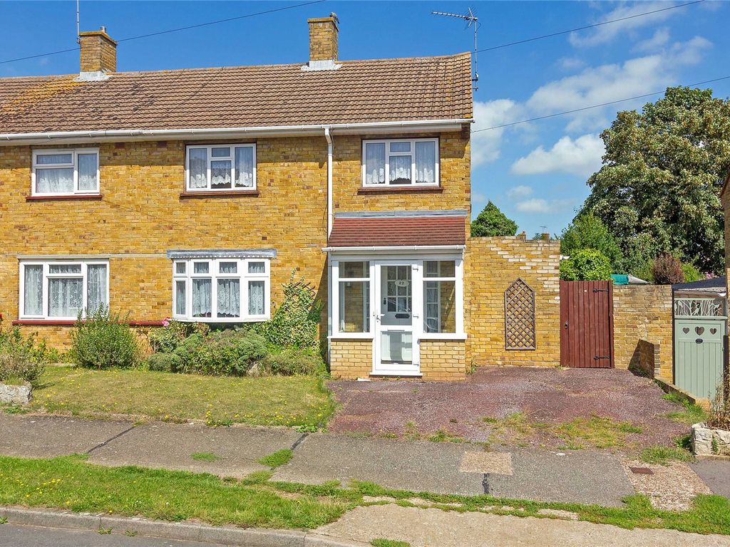 3 bed semi-detached house for sale in Kent Avenue, Sittingbourne, Kent ME10, £300,000