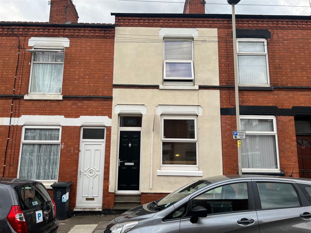 2 bed terraced house for sale in Bruce Street, Leicester LE3, £198,000