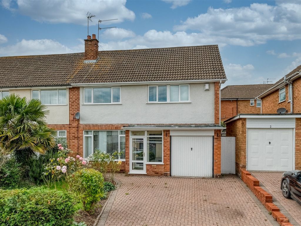 3 bed semi-detached house for sale in Wirehill Drive, Lodge Park, Redditch B98, £274,000