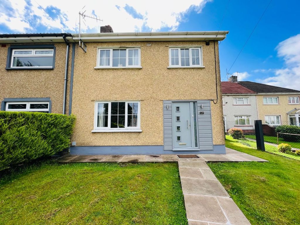 4 bed semi-detached house for sale in Beaufort Road, Sirhowy, Tredegar NP22, £274,950