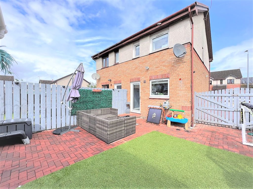 2 bed semi-detached house for sale in Kingston Avenue, Uddingston G71, £159,995