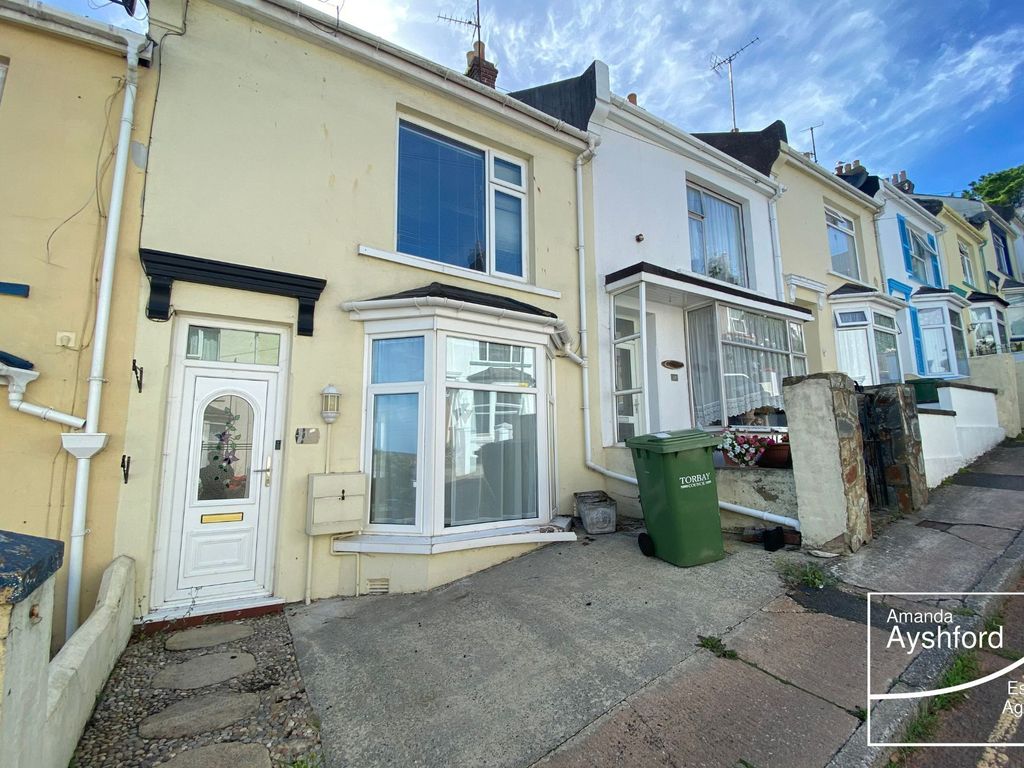 2 bed terraced house for sale in Manor Terrace, Paignton TQ3, £195,000