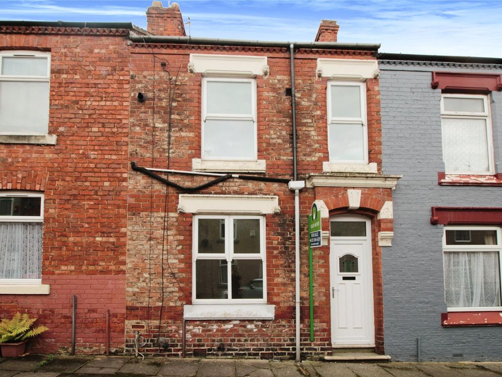 3 bed terraced house for sale in George Street, Darlington, Durham DL1, £125,000