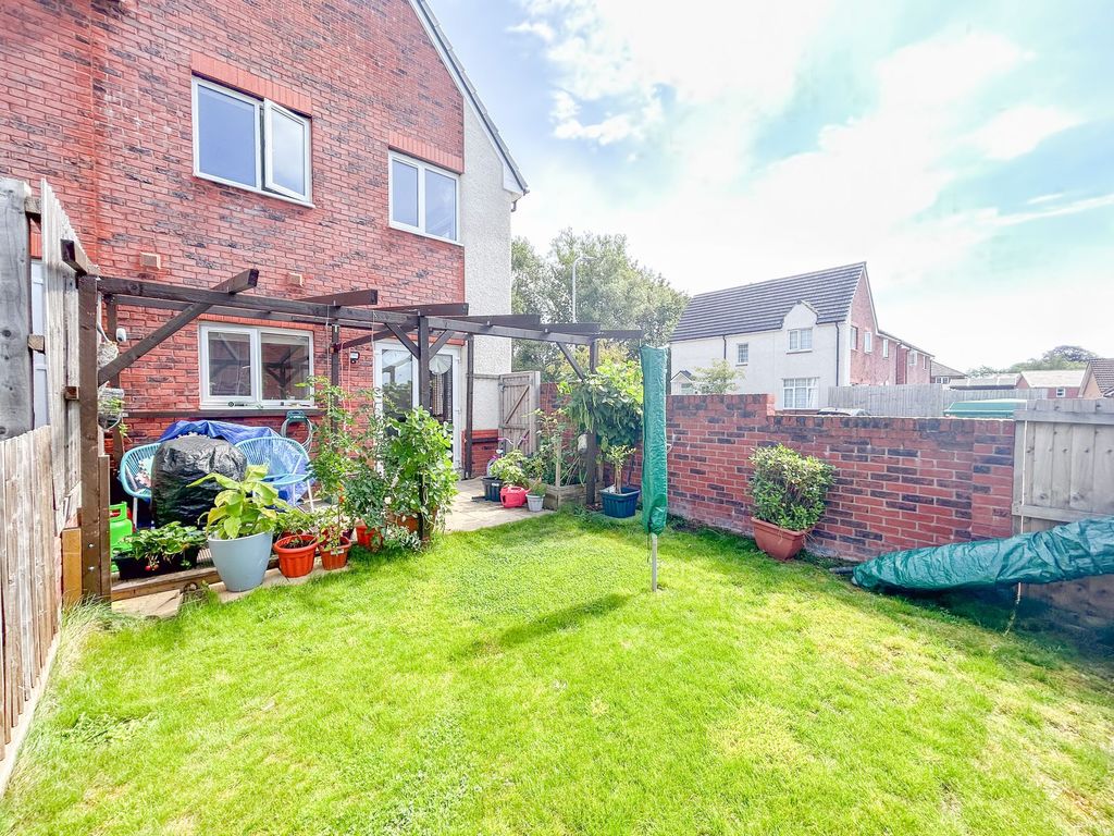 3 bed semi-detached house for sale in Hadley Gardens, Rogerstone NP10, £260,000